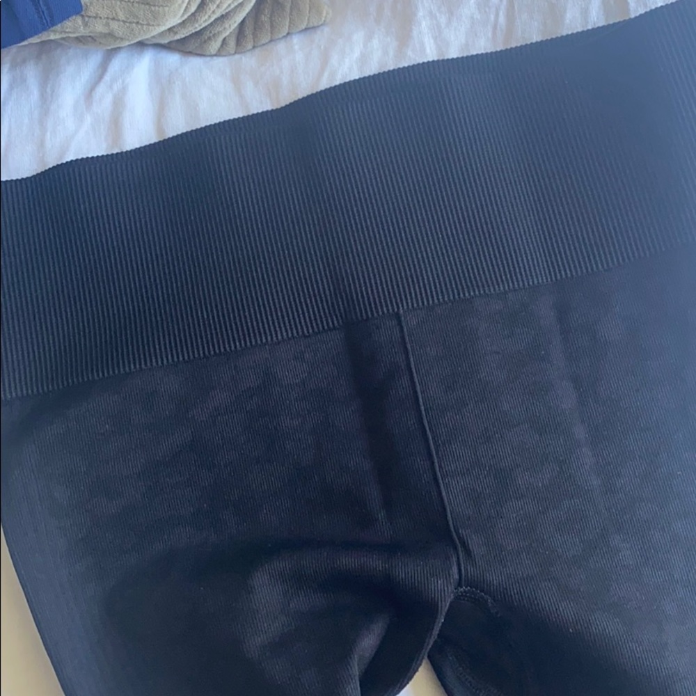 Varkey black leopard leggings - WORN TWICE